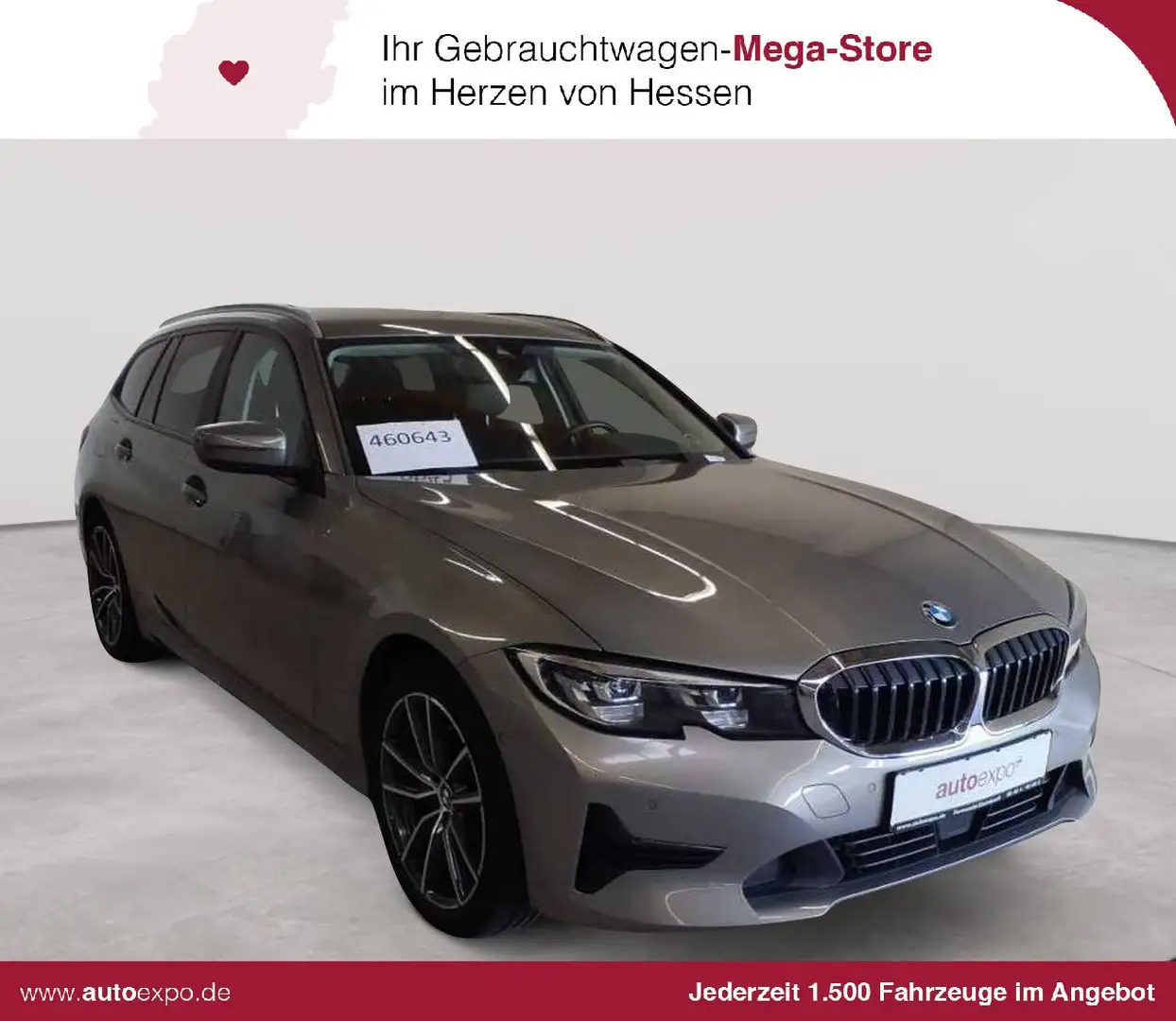 BMW 320 320d Touring xDrive Aut. Advantage Navi Alarm Grau - 1