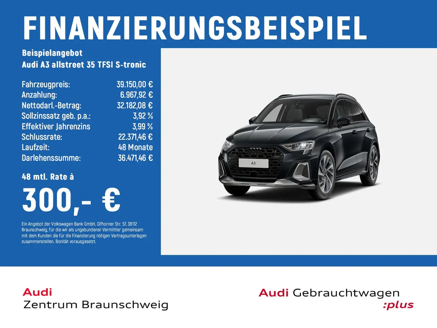 Audi A3 allstreet 35 TFSI S-tronic SHZ+KLIMA+STANDHZG Gris - 2