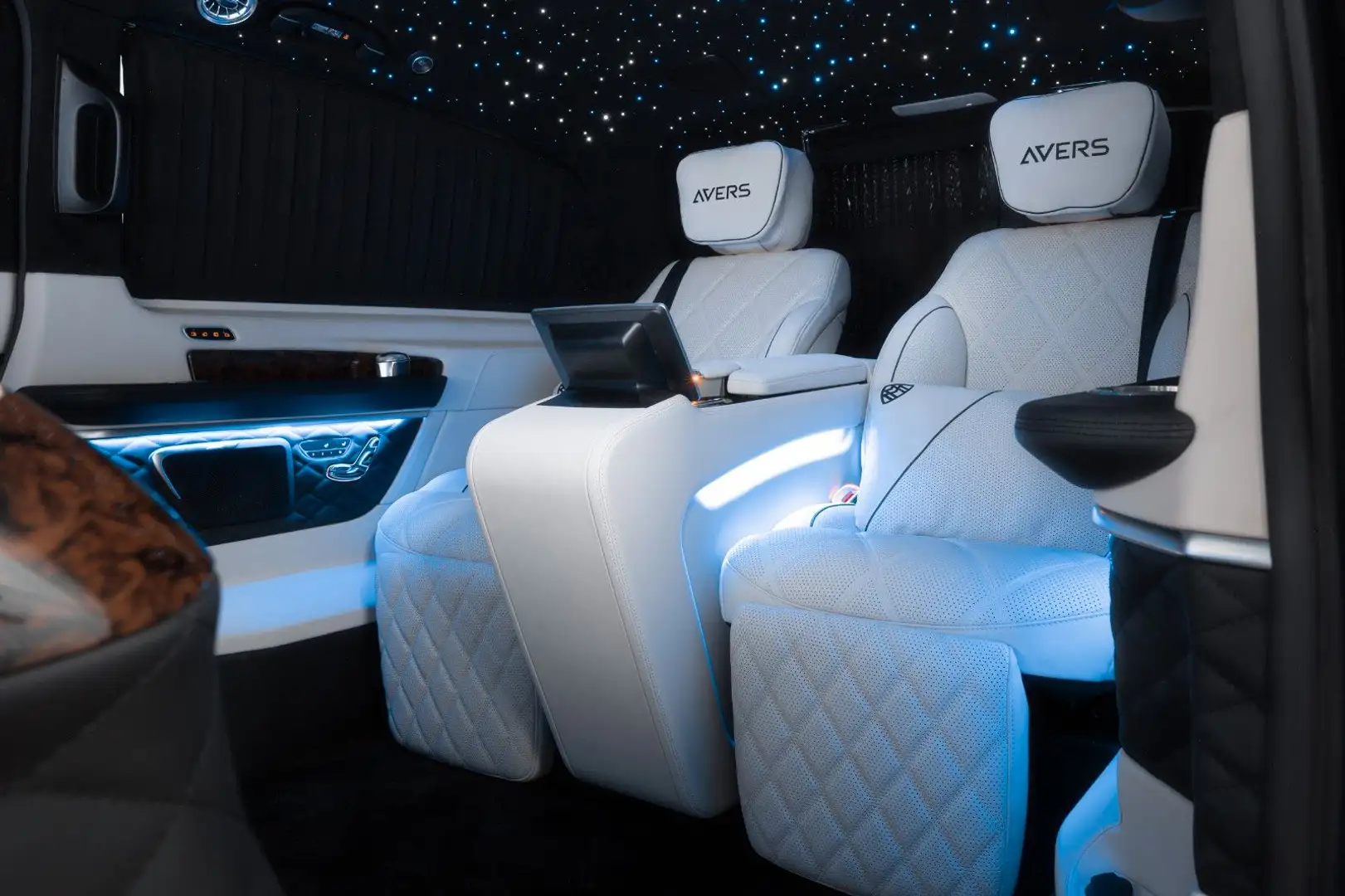 Mercedes-Benz V 300 V300d V-VIP extralang Noir - 1