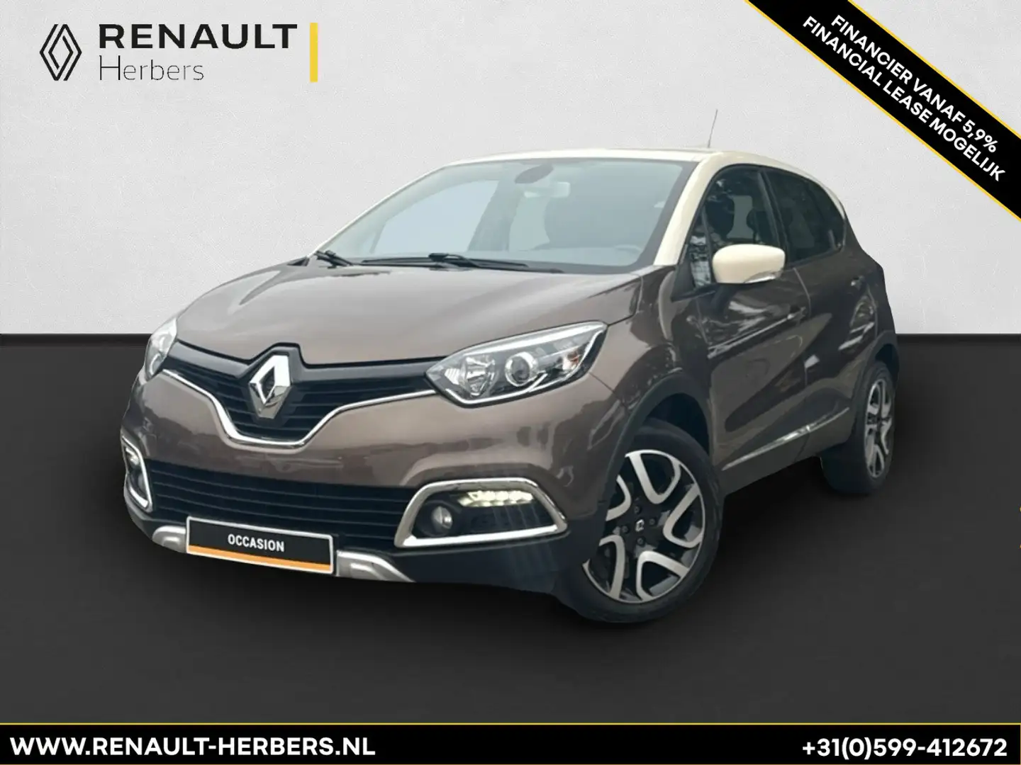 Renault Captur 0.9 TCe Xmod NAVI / CAMERA / STOELVERW. / SENSOREN Brun - 1