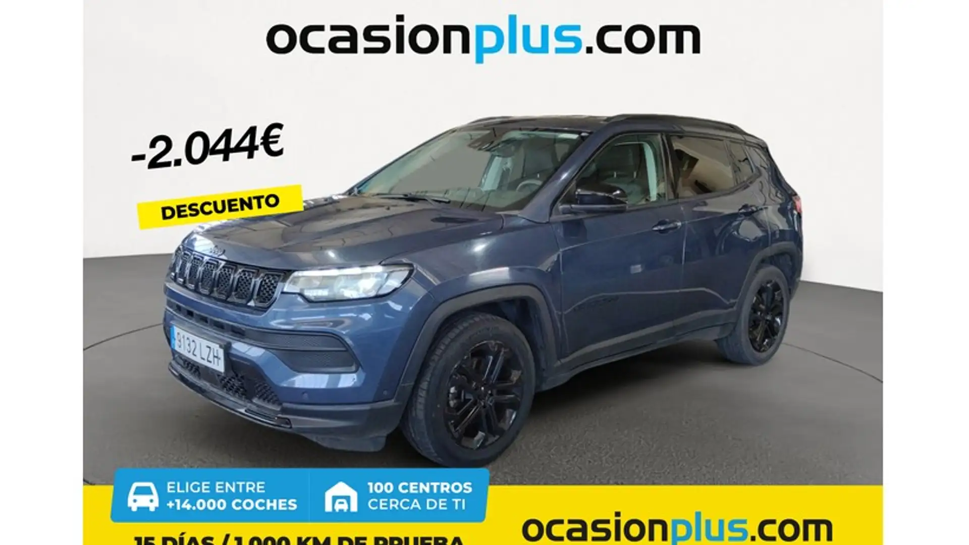 Jeep Compass 1.3 Gse T4 Night Eagle 4x2 130 Bleu - 1