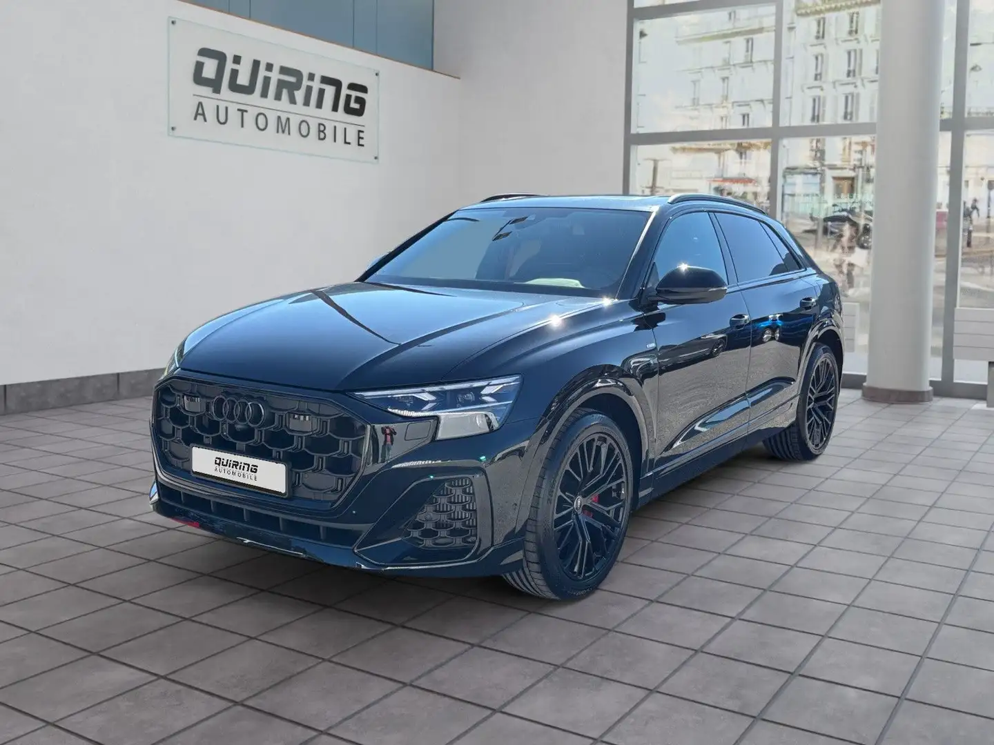 Audi Q8 TFSI e/SLine/sw-sw/Pan/Park/22 Schwarz - 1