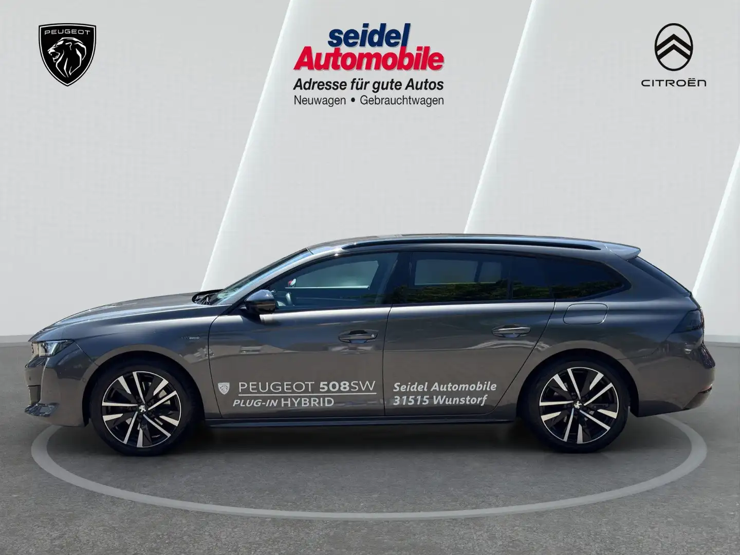 Peugeot 508 SW Hybrid 225 GT, zeitgemäß Plug in Hybrid Grau - 2