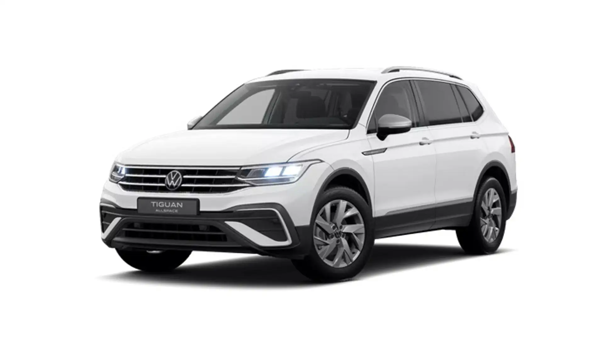 Volkswagen Tiguan Allspace 1.5 TSI DSG Life | NAVI | AHK | Weiß - 2