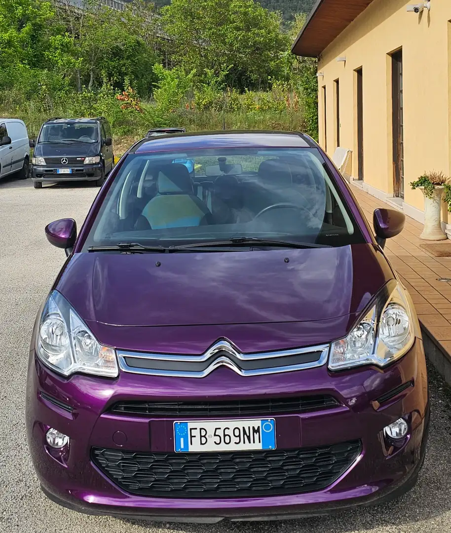 Citroen C3 C3 1.0 puretech Seduction 68cv E6 Paars - 2