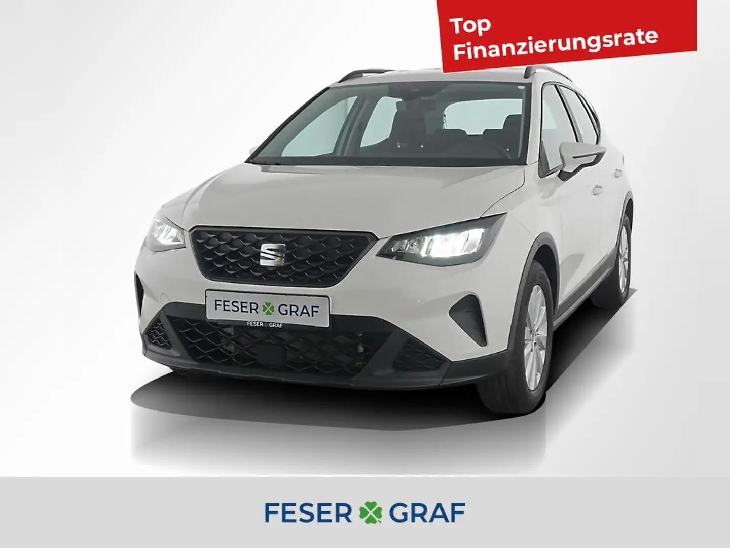 SEAT Arona Style 1.0 TSI FullLink|PDC|WinterPaket|16" Blanc - 1