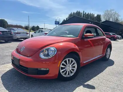 Orange 2016 Volkswagen Beetle Trendline Hatchback 6-Speed Automatic