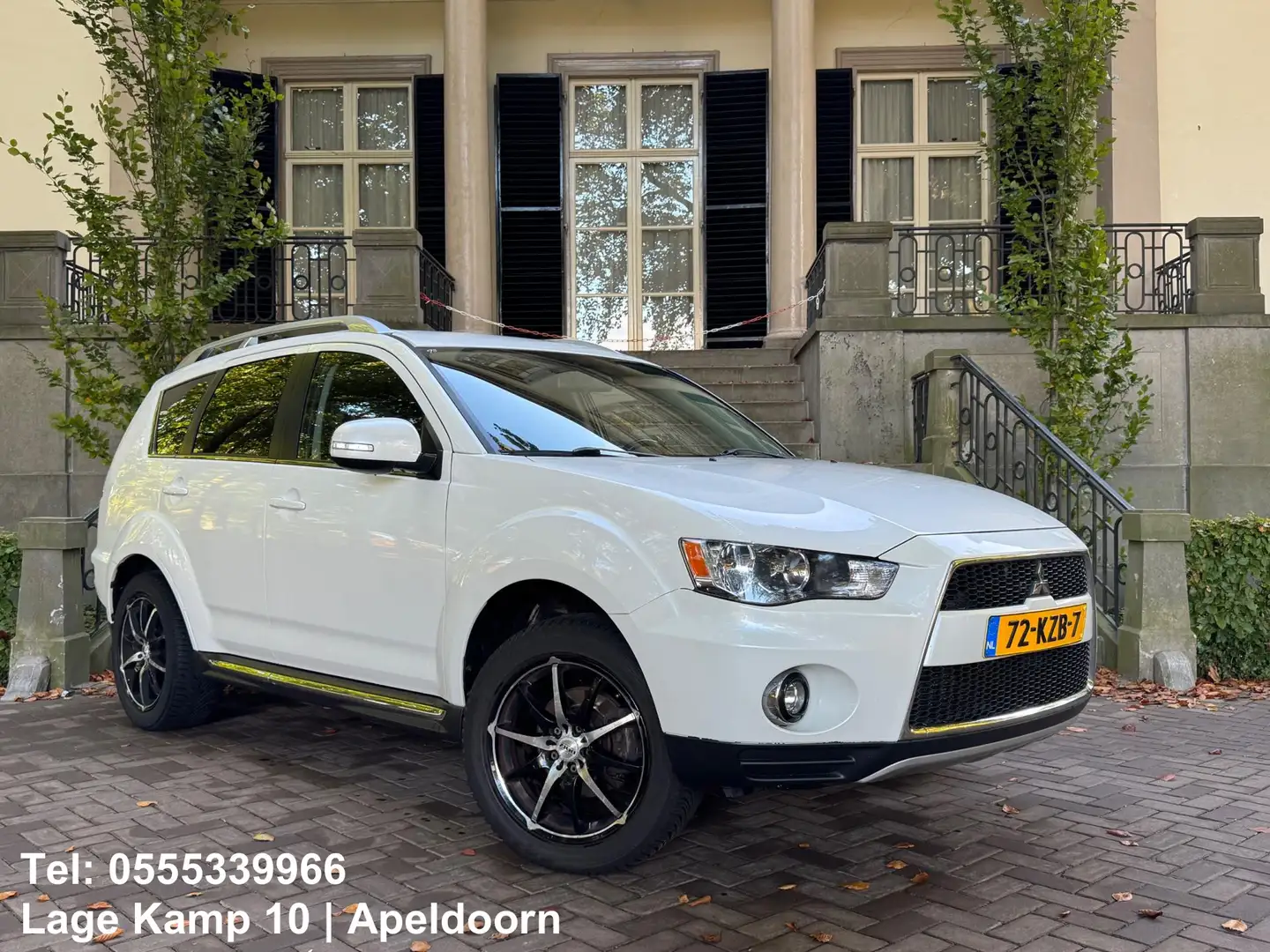 Mitsubishi Outlander 2.0 Intro Edition Automaat Airco Cruise Ctr Leder/ Blanc - 1