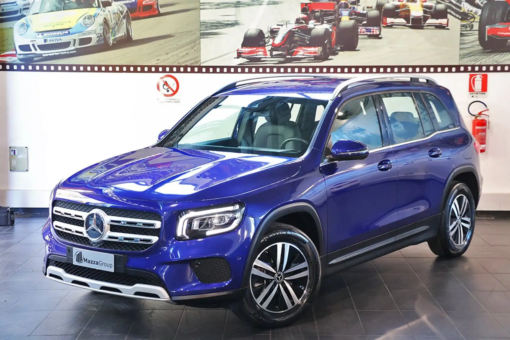 Mercedes-Benz GLB 180 d Automatic Business Extra - BAULE EL./NAVI 10,25" Blu/Azzurro - 1