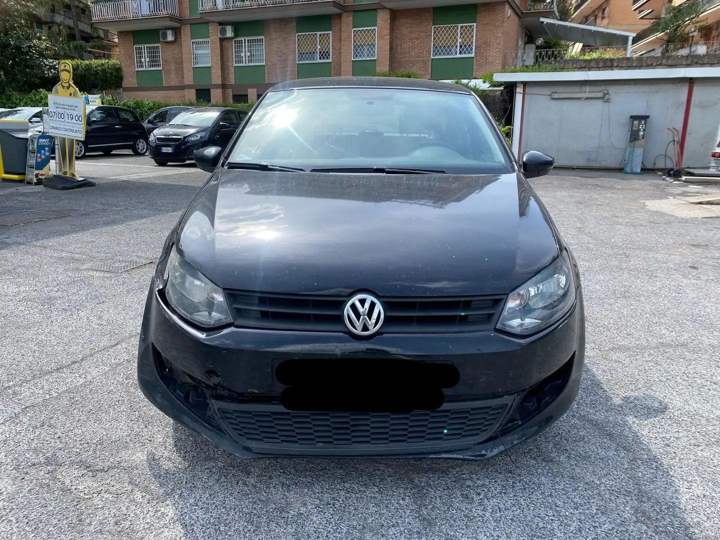 Volkswagen Polo Polo V  5p 1.2 tdi Trendline Schwarz - 1
