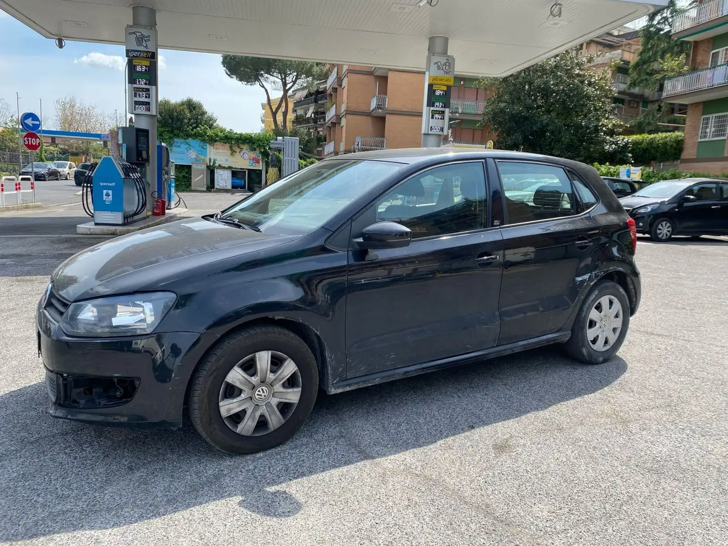 Volkswagen Polo Polo V  5p 1.2 tdi Trendline Schwarz - 2