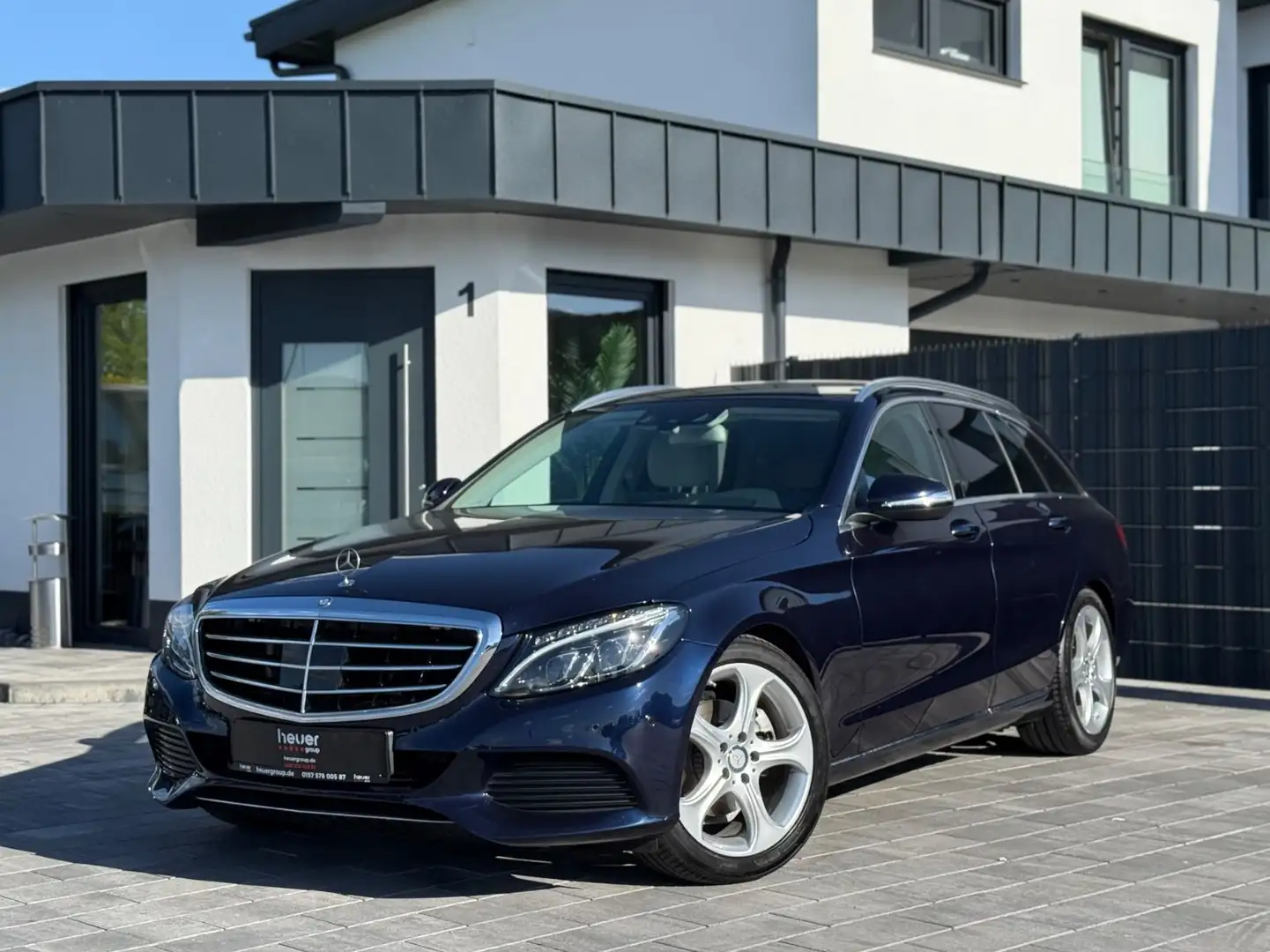 Mercedes-Benz C 220 d/ EXCLUSIVE/HEAD-UP/KAMERA/DISTRONIC Blu/Azzurro - 1