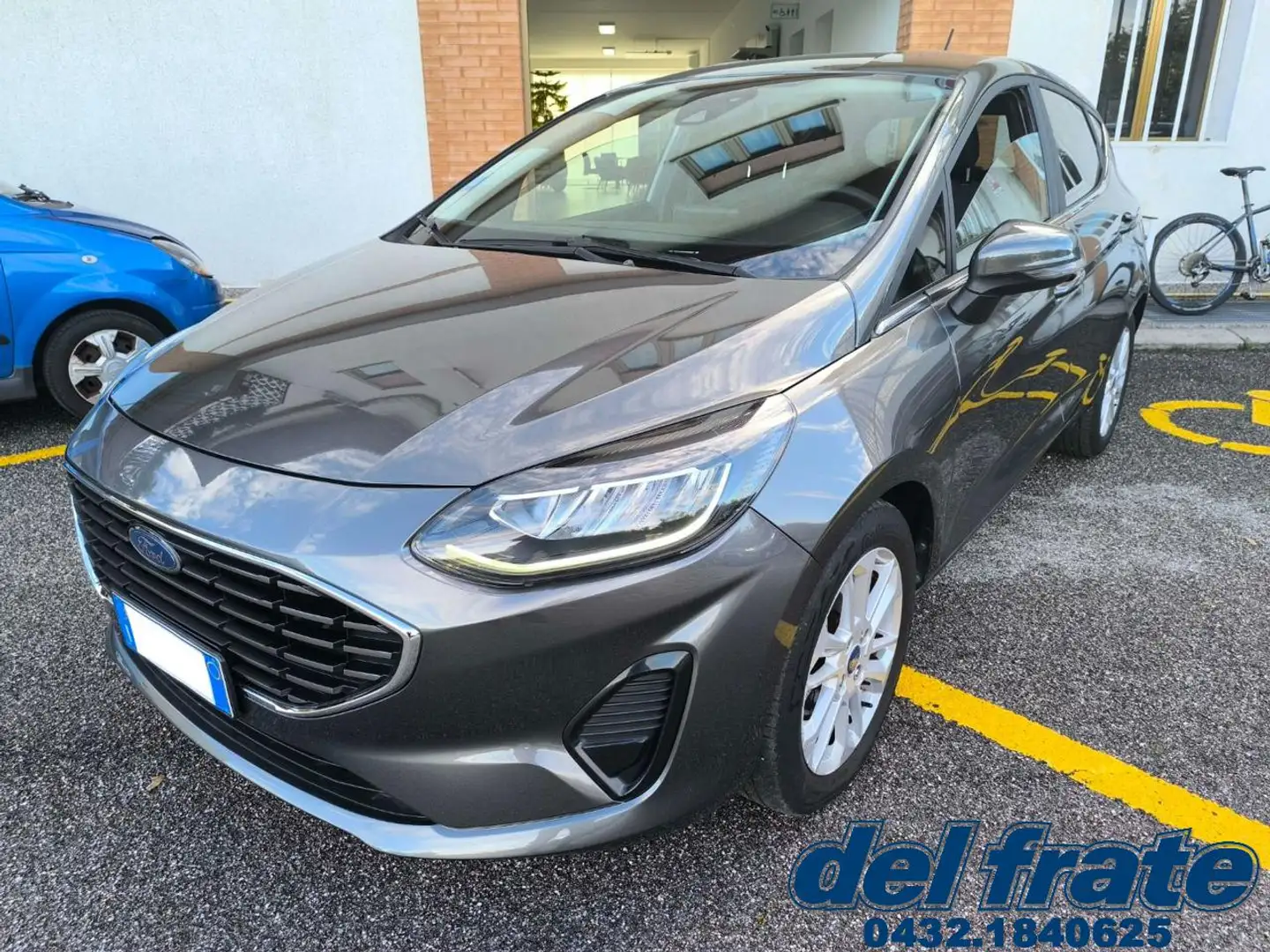 Ford Fiesta VII 1.0 Ecoboost Hybrid 125Cv 5pTitanium Grau - 1