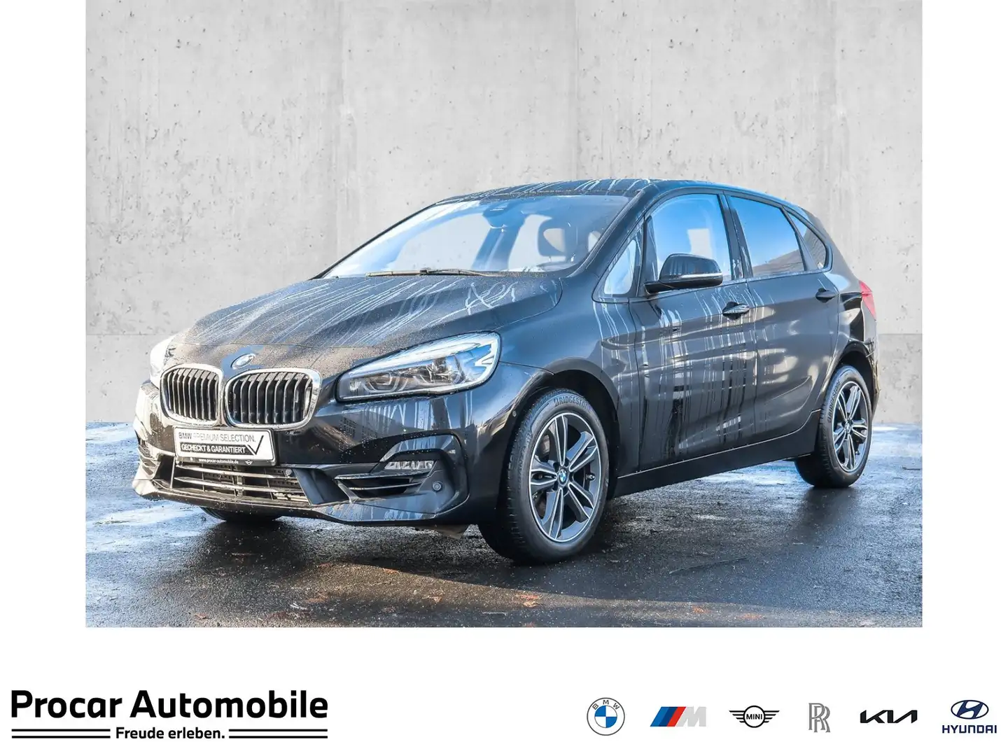 BMW 220 i  Sport Line HUD ACC NAVI LED Sound Syst. Schwarz - 1