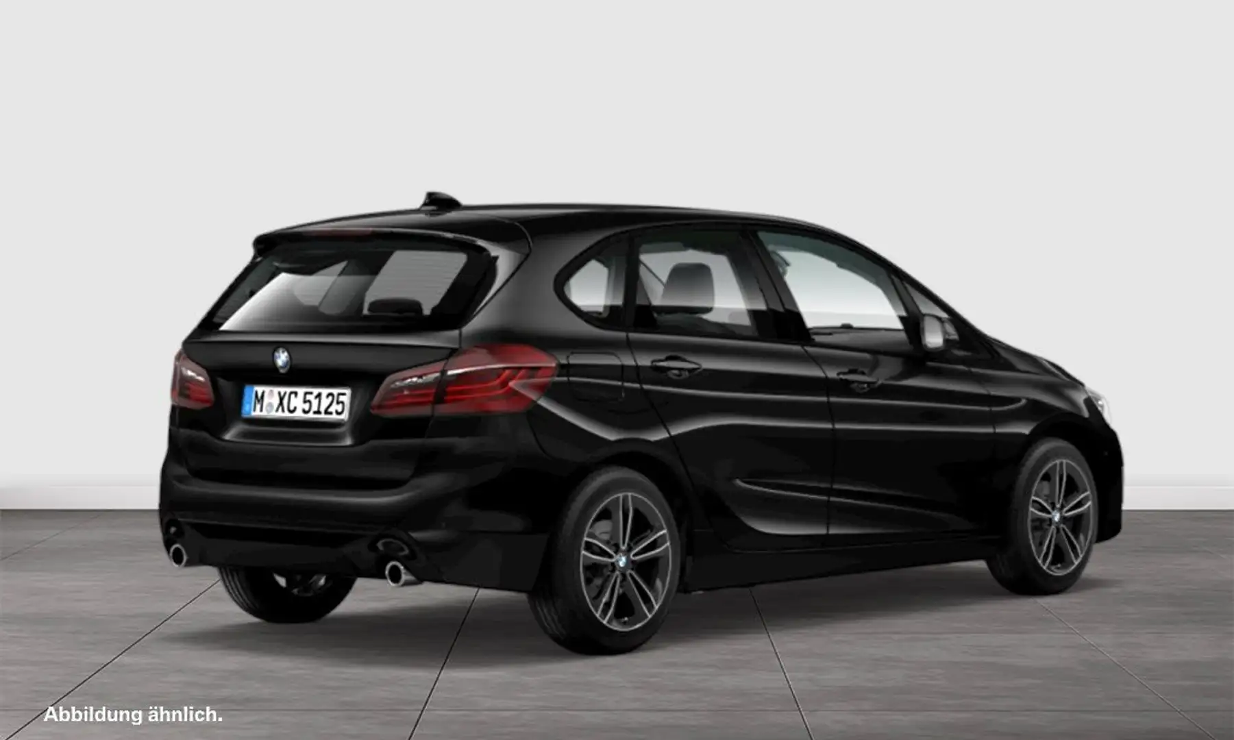 BMW 220 i Sport Line HUD ACC NAVI LED Sound Syst. Schwarz - 2