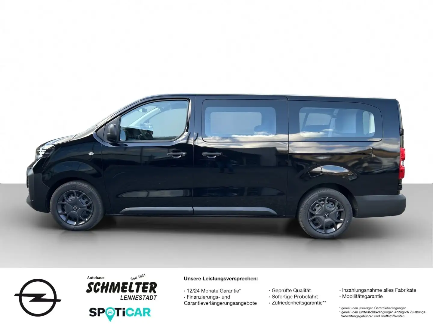 Opel Vivaro Kombi XL Facelift Automatik Navi Ahk Schwarz - 2
