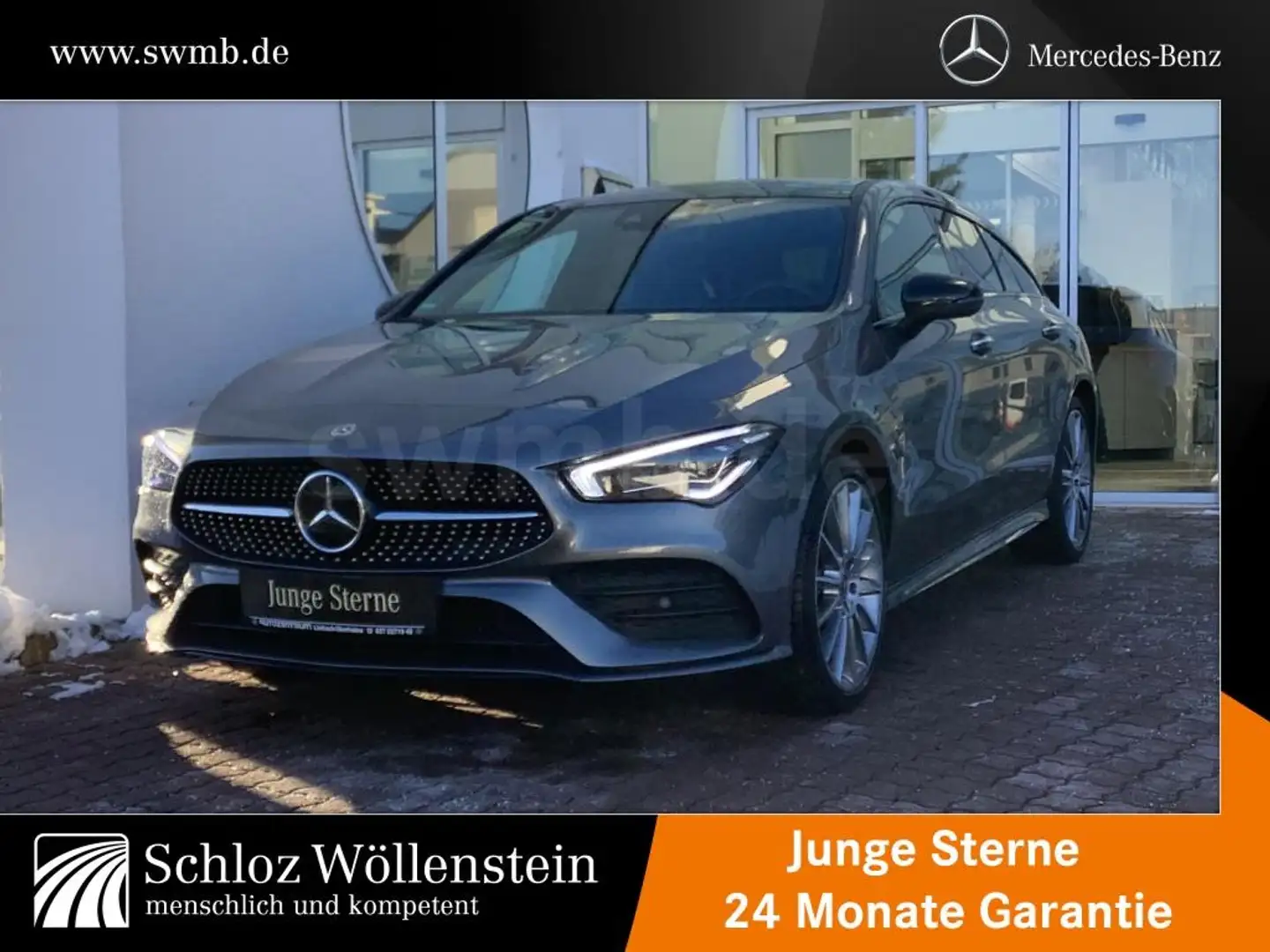 Mercedes-Benz CLA 250 e SB AMG/MULTIBEAM/AHK/Fahrass/Pano-D/HuD Gris - 1