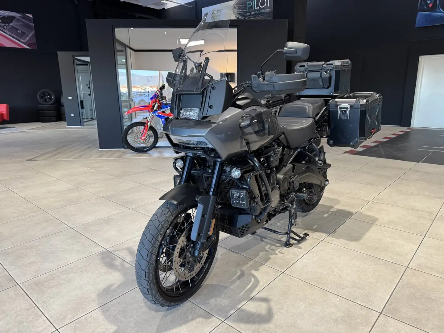 Harley-Davidson Pan America 1250 Special Pearl Denim Grigio - 1