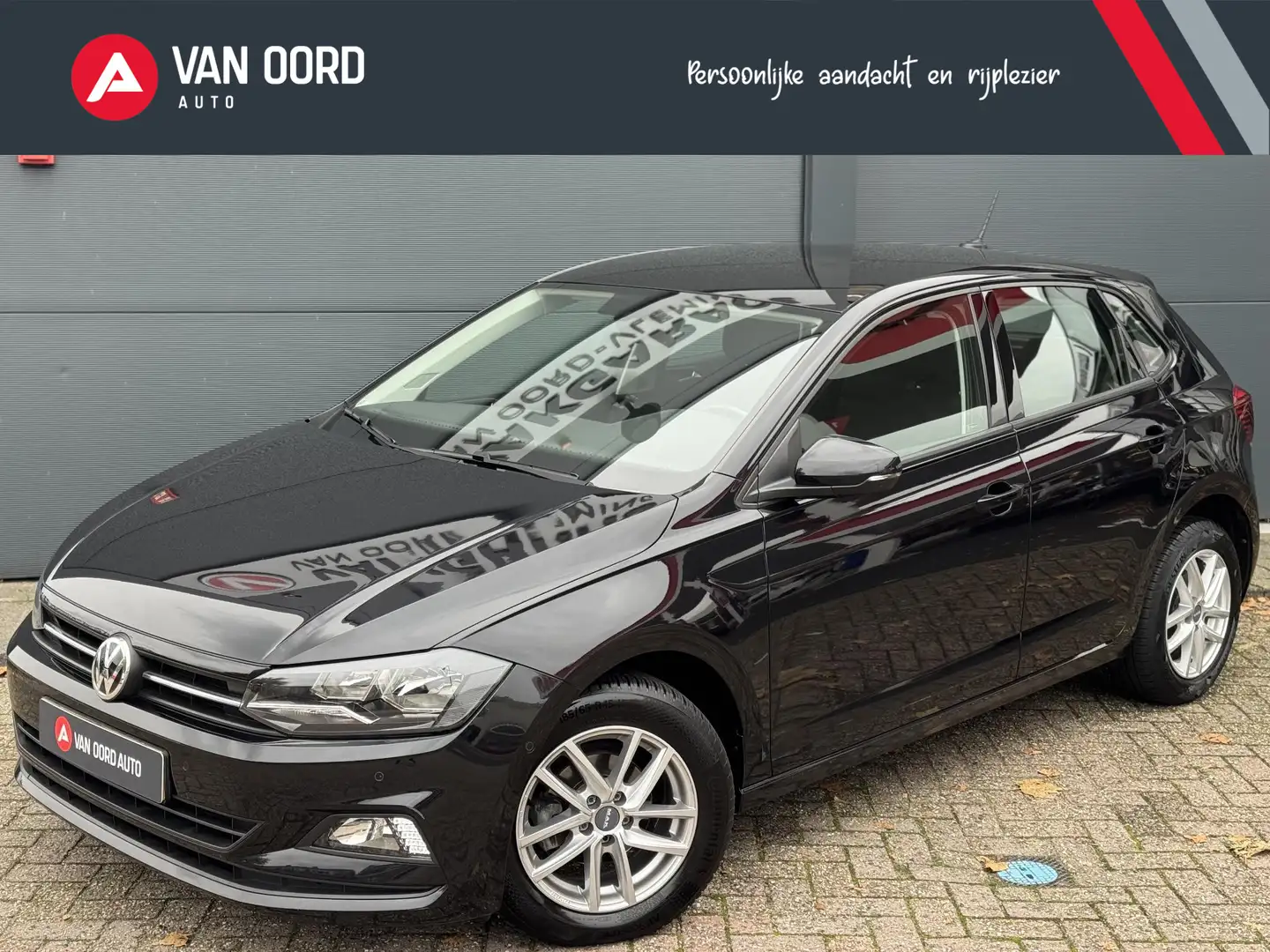Volkswagen Polo 1.0 TSI Comfortline / Geen Import / 100 % Onderhou Zwart - 1