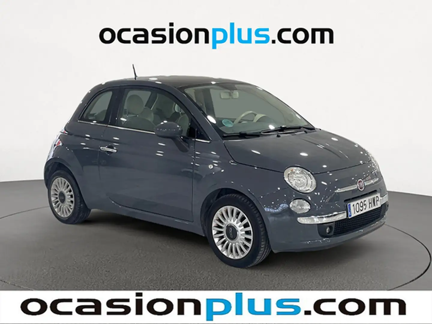 Fiat 500 1.2 Lounge Gris - 2