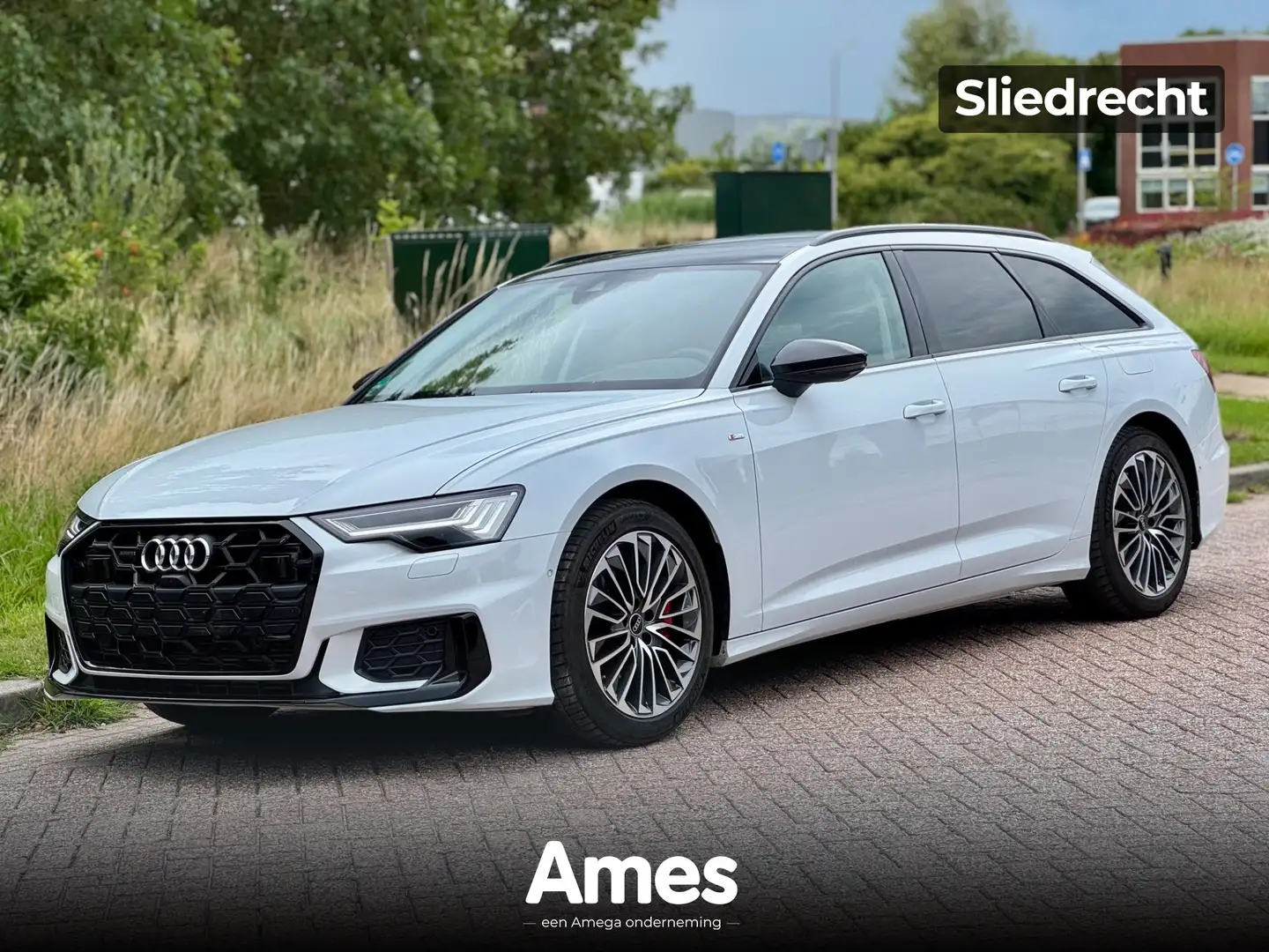Audi A6 Avant 55 TFSI e 367pk quattro S-Line Competition | Blanc - 1