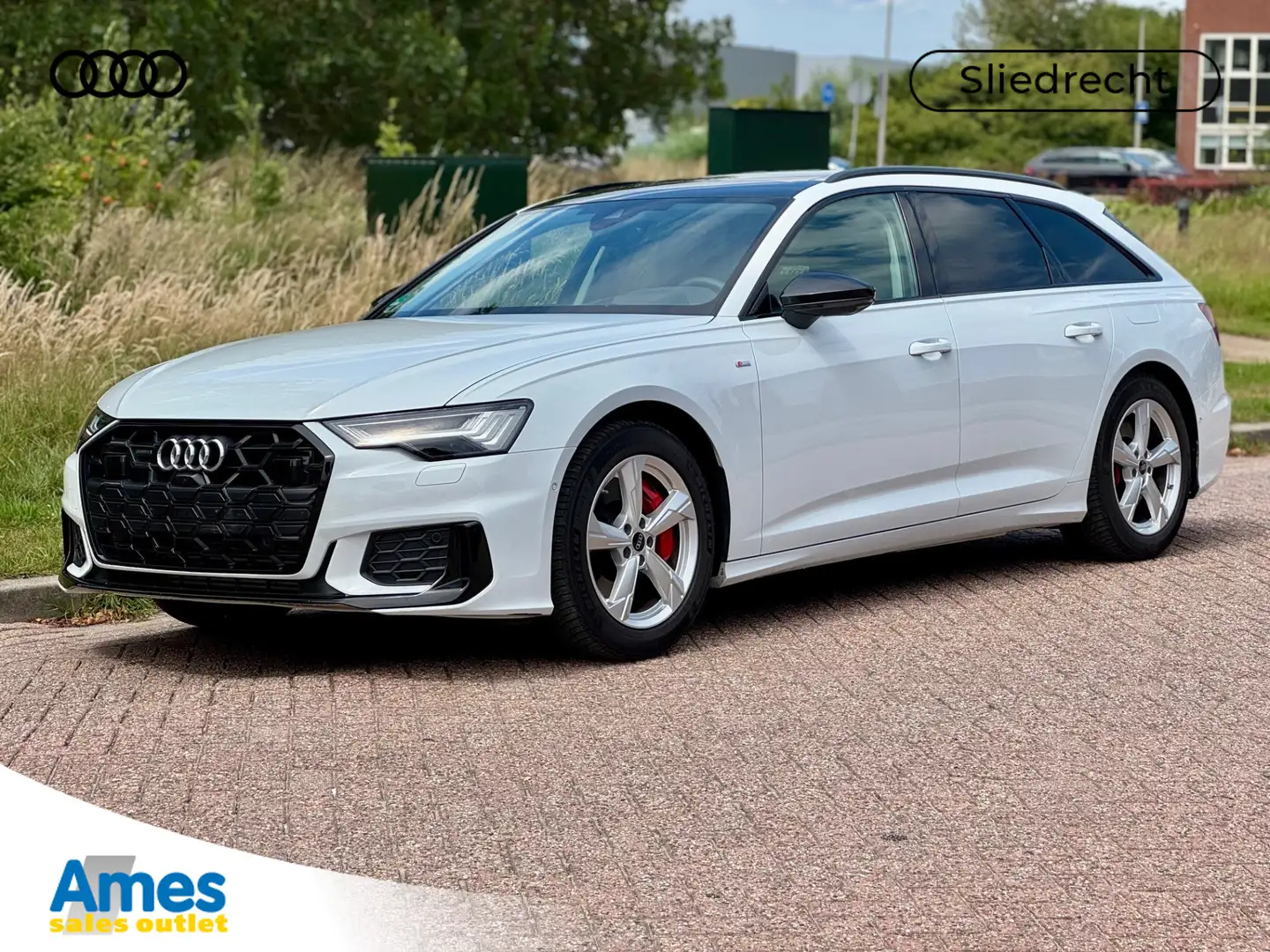 Audi A6 Avant 55 TFSI e 367pk quattro S-Line Competition | Wit - 1