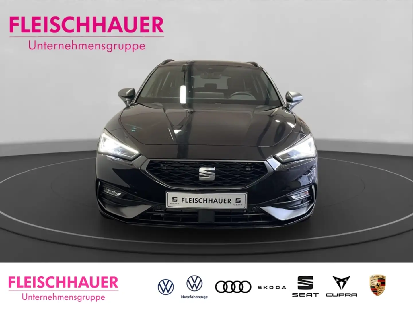 SEAT Leon Sportstourer FR 1.5 eTSI DSG Matrix Kamera PDC 18Z Schwarz - 2