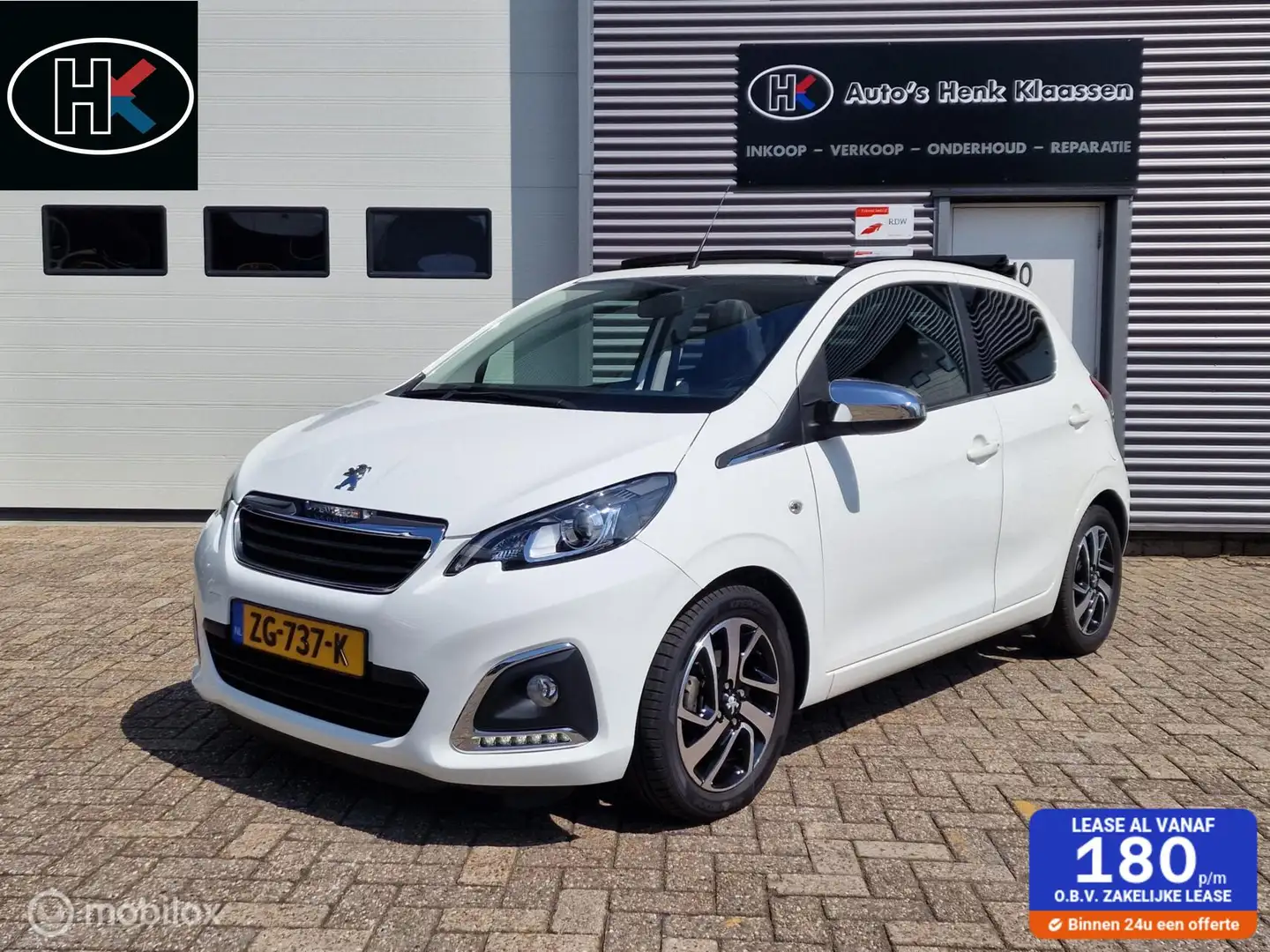 Peugeot 108 5-deurs 1.0e-VTi Allure TOP! 🍏CarPlay Android🚗 Blanc - 1