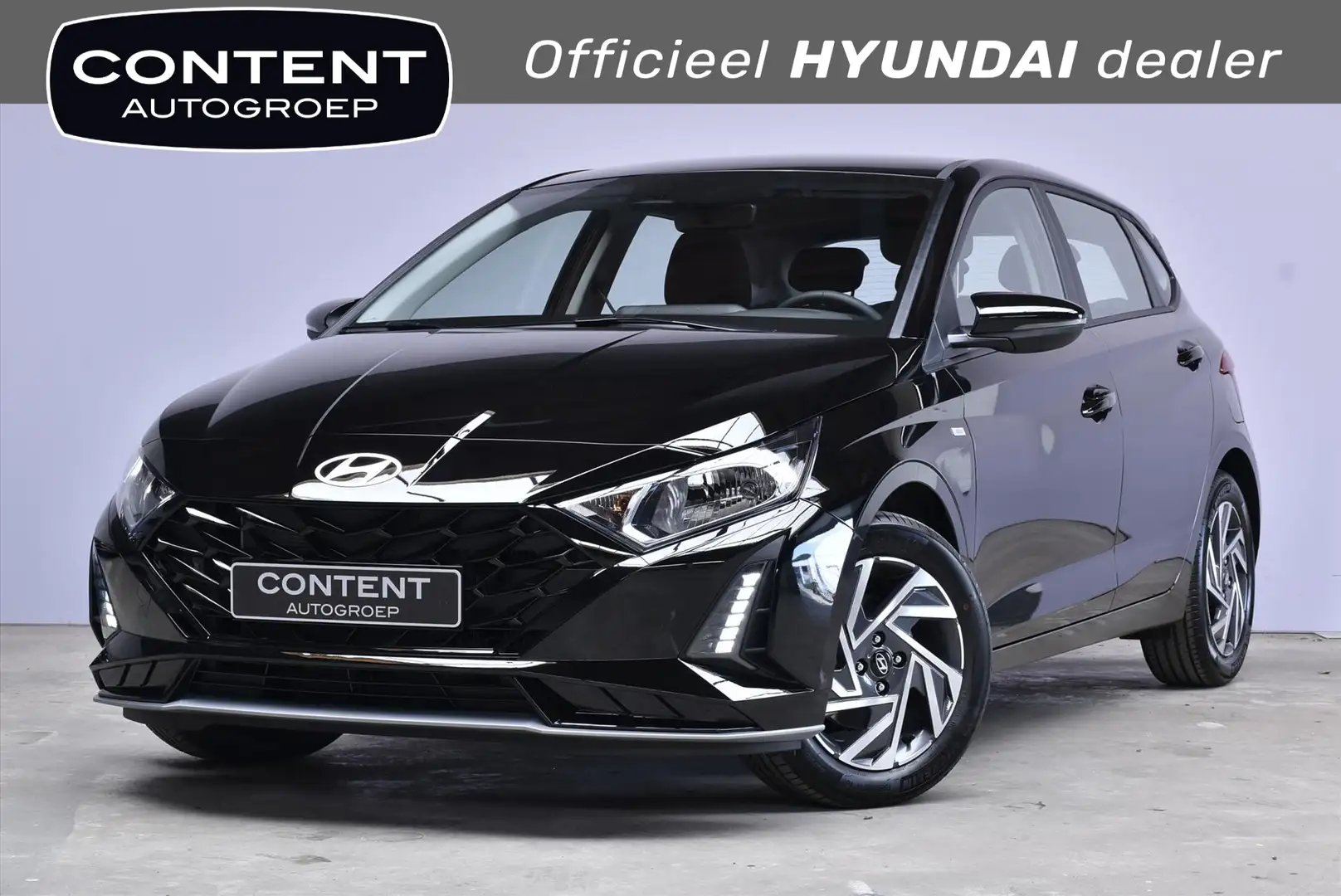 Hyundai i20 1.0 T-GDI 48V MHEV 100pk Comfort MY2025 I Mild Hyb Zwart - 1