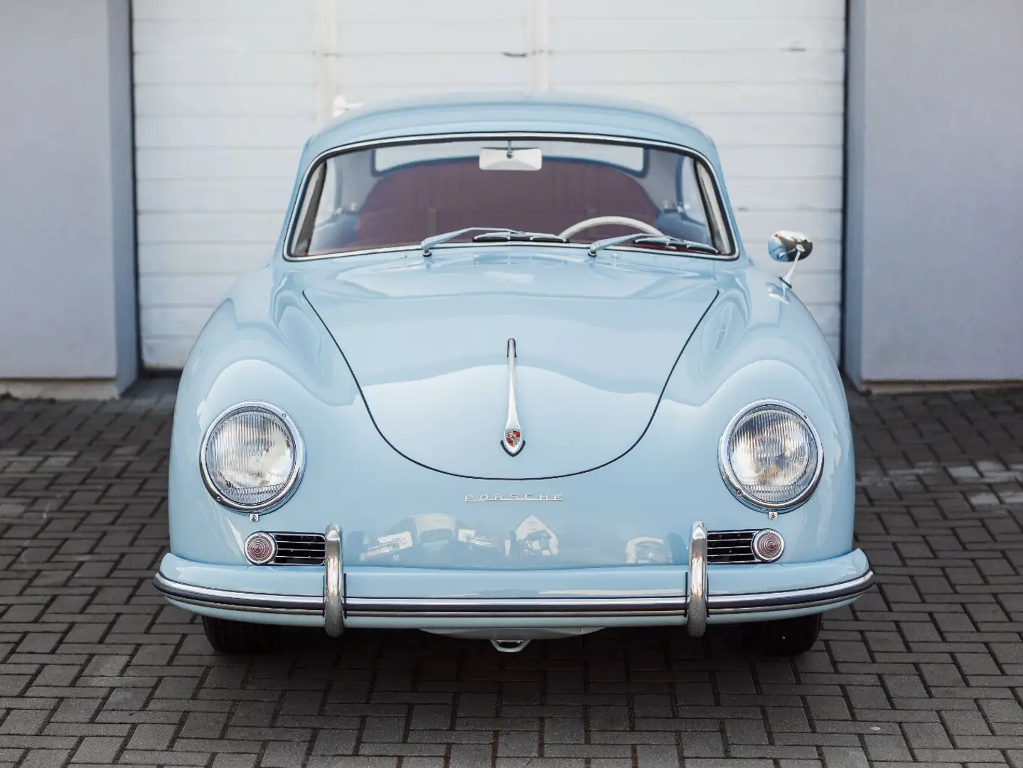 Porsche 356 356A Komplett restauriert 75PS Motor EU-Modell Синий - 2
