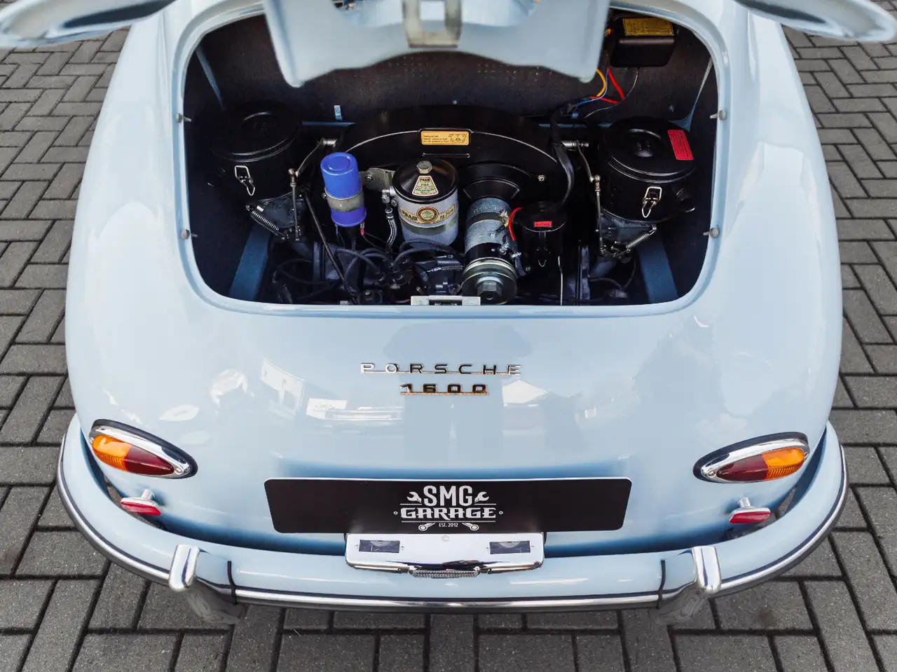 Porsche 356A Komplett restauriert 75PS Motor EU-Modell, foto 12