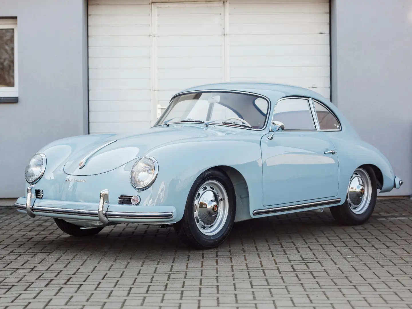 Porsche 356 356A Komplett restauriert 75PS Motor EU-Modell Синий - 1