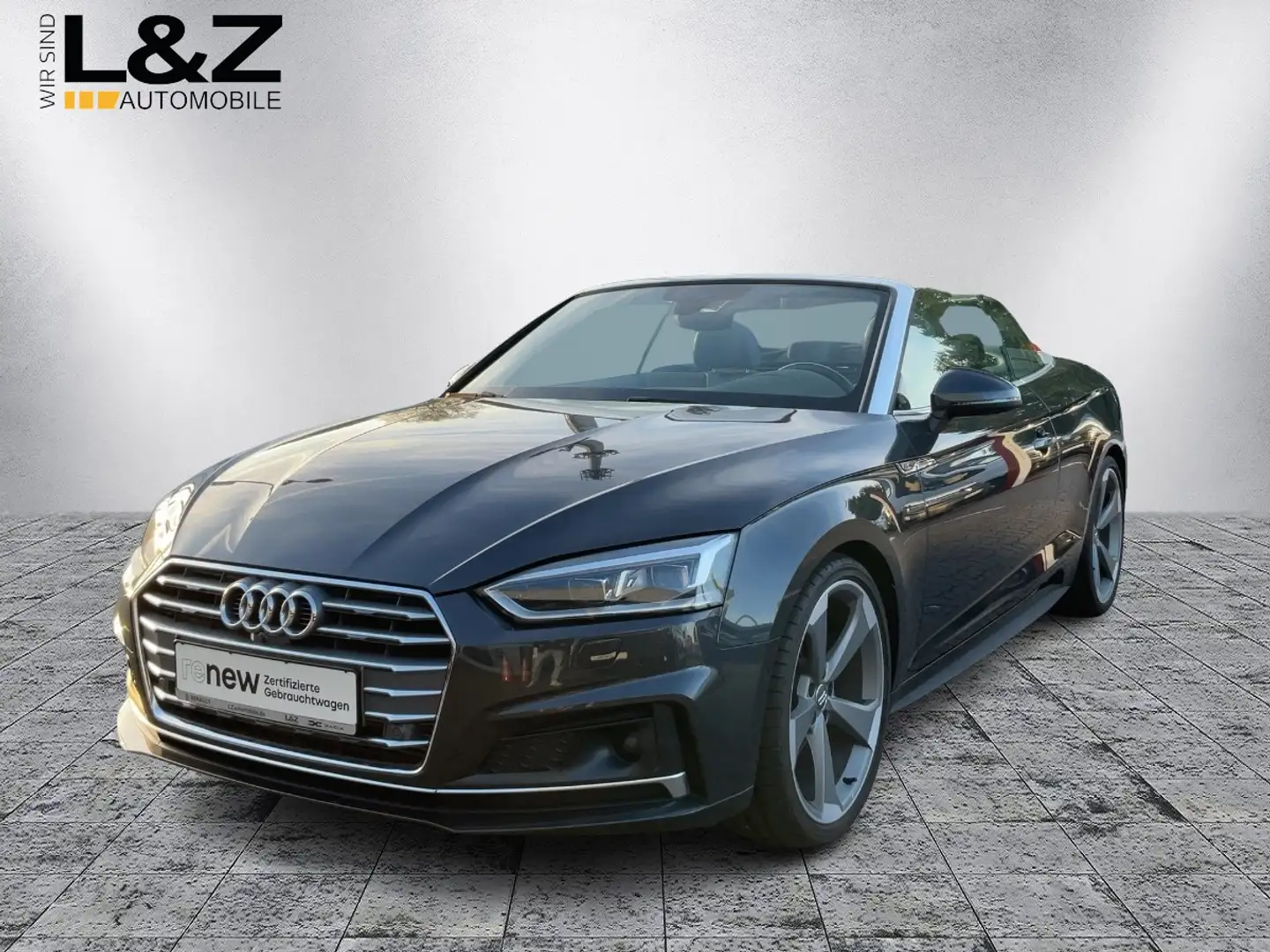 Audi A5 Cabriolet (F57) 40 TFSI sport S-Tronic Gris - 1