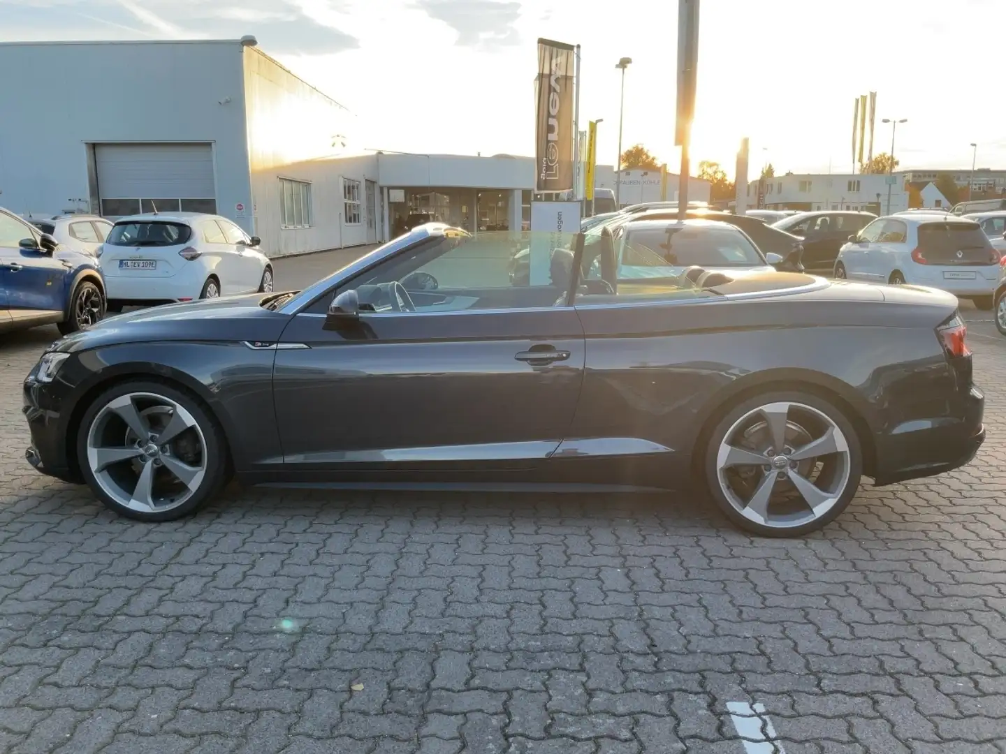 Audi A5 Cabriolet (F57) 40 TFSI sport S-Tronic Gris - 2