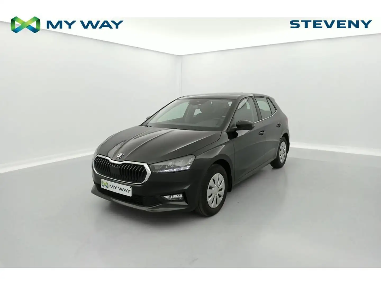 Skoda Fabia Clever 1.0 TSI 70kW (95ch) 5v Man. Gris - 1