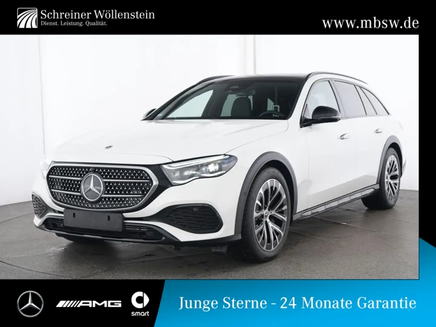 Mercedes-Benz E 300 de 4M T All-Terrain Night*Pano*AHK*AIR*DL* Weiß - 1