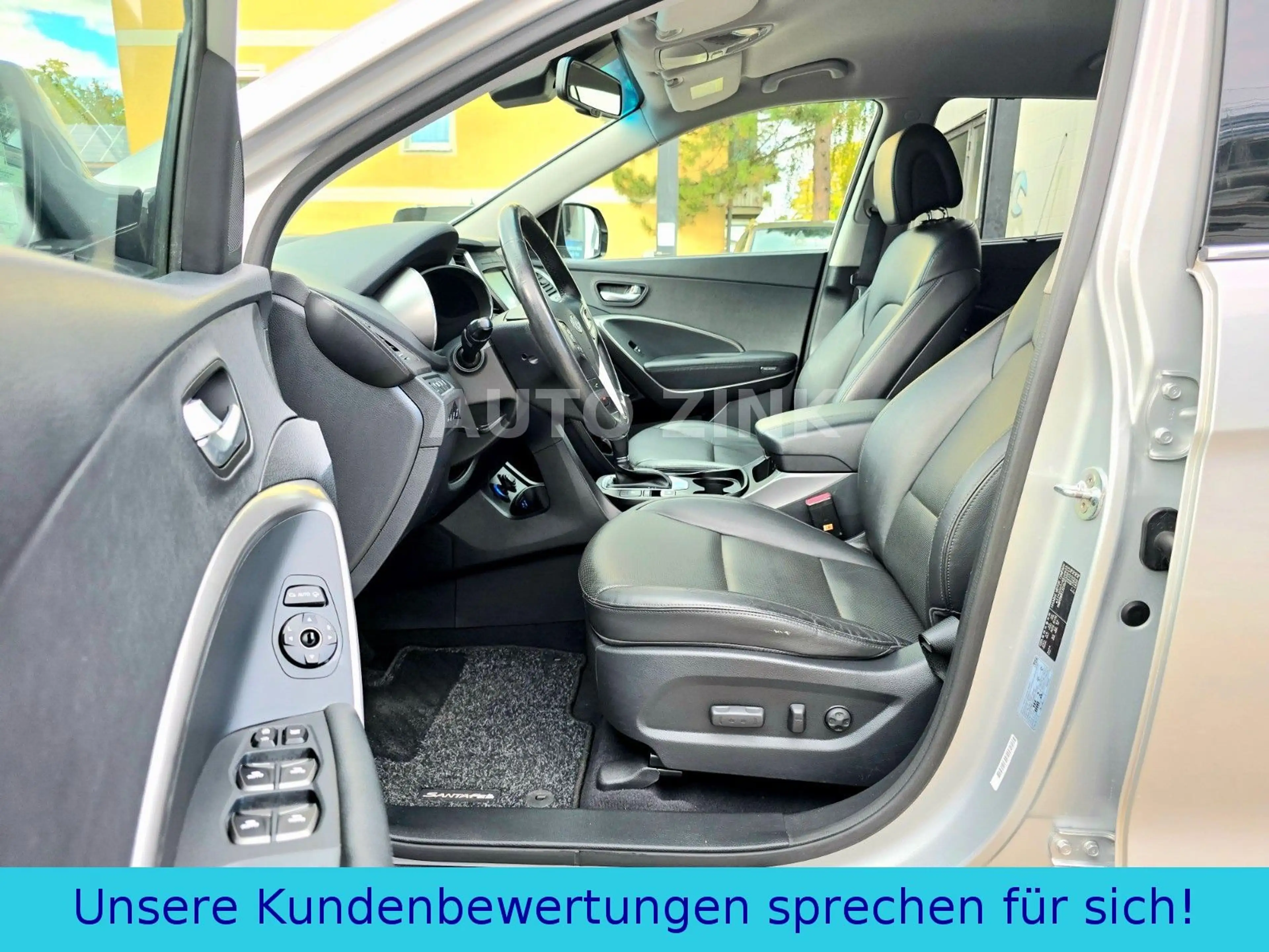 Hyundai SANTA FE blue Premium 4WD. 2.Hand* AHK* GEPFLEGT — photo 8