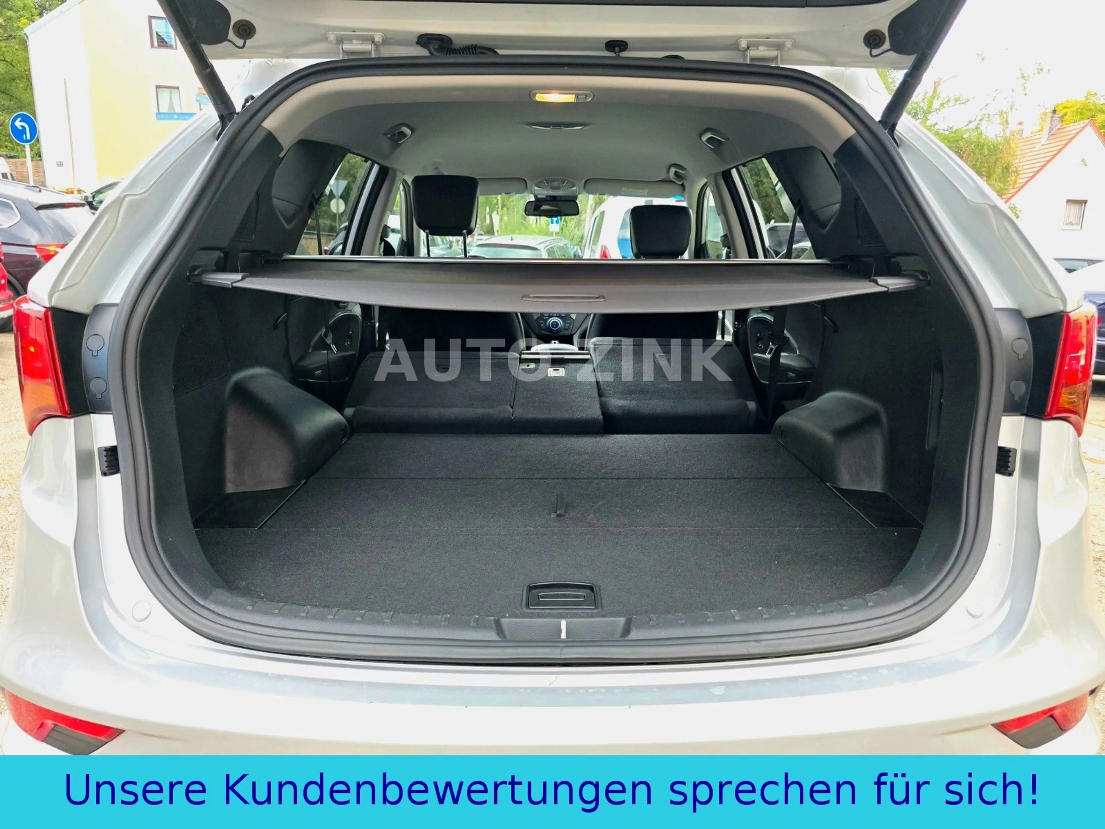 Hyundai SANTA FE blue Premium 4WD. 2.Hand* AHK* GEPFLEGT — photo 16