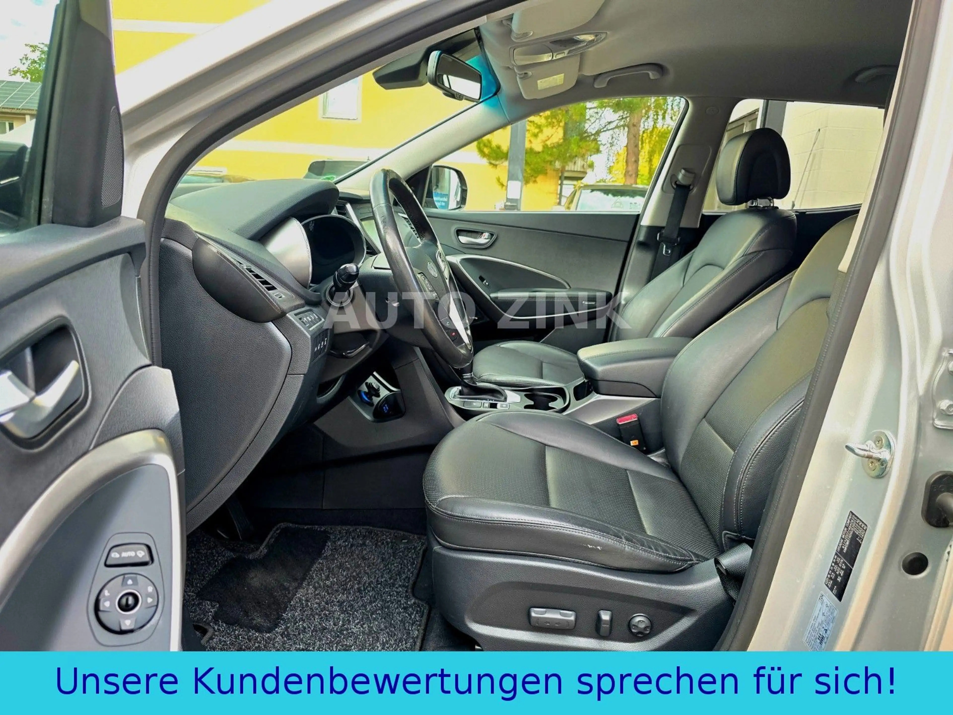 Hyundai SANTA FE blue Premium 4WD. 2.Hand* AHK* GEPFLEGT — photo 13