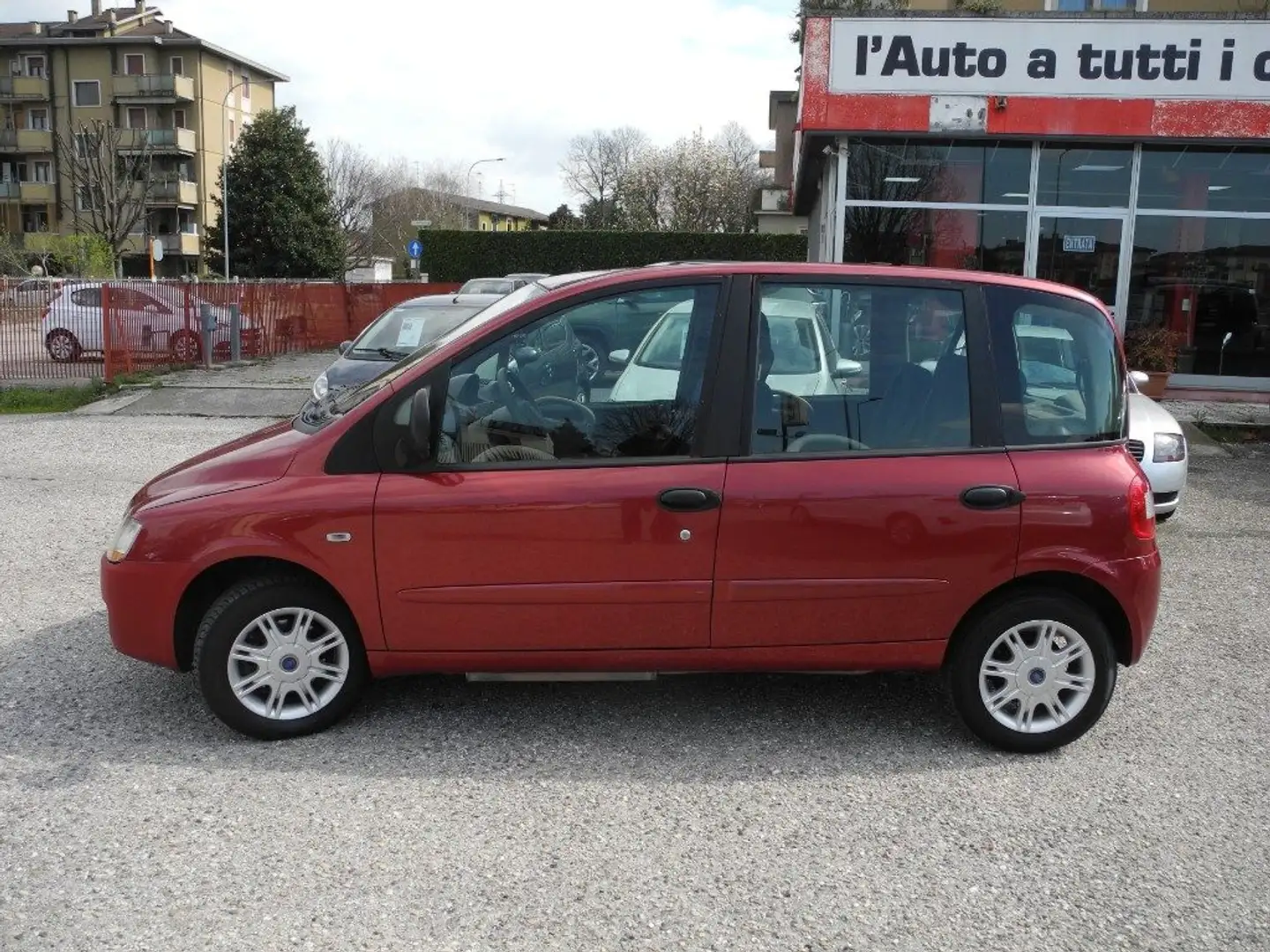 Fiat Multipla 1.6 16v Natural Power - 6 POSTI - "LEGGERE NOTE" Rouge - 2