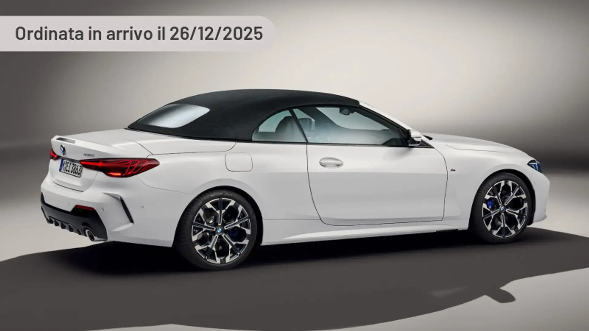 BMW 420 420d 48V Cabrio Msport Pro Argento - 1