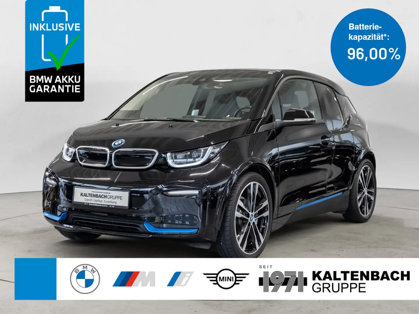 BMW i3 s 120Ah FACEL. LED W-LAN NAVI SHZ PDC KLIMA Schwarz - 1
