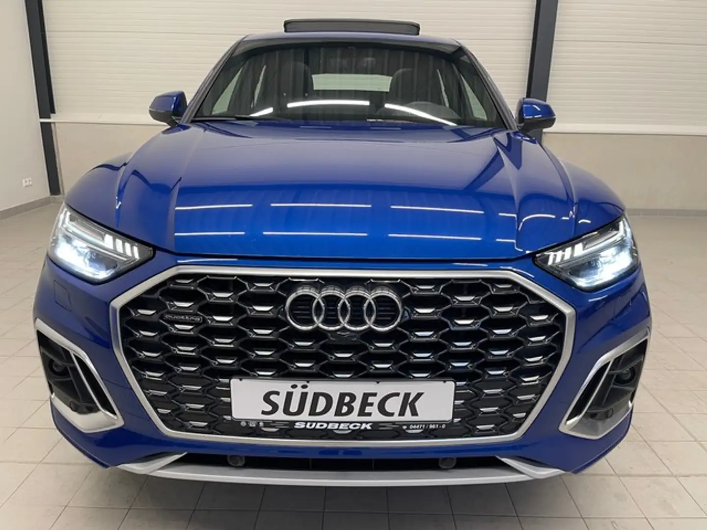 Audi Q5 Sportback 50 TFSIe quattro S line MATRIX+AHK+KA... Blau - 2