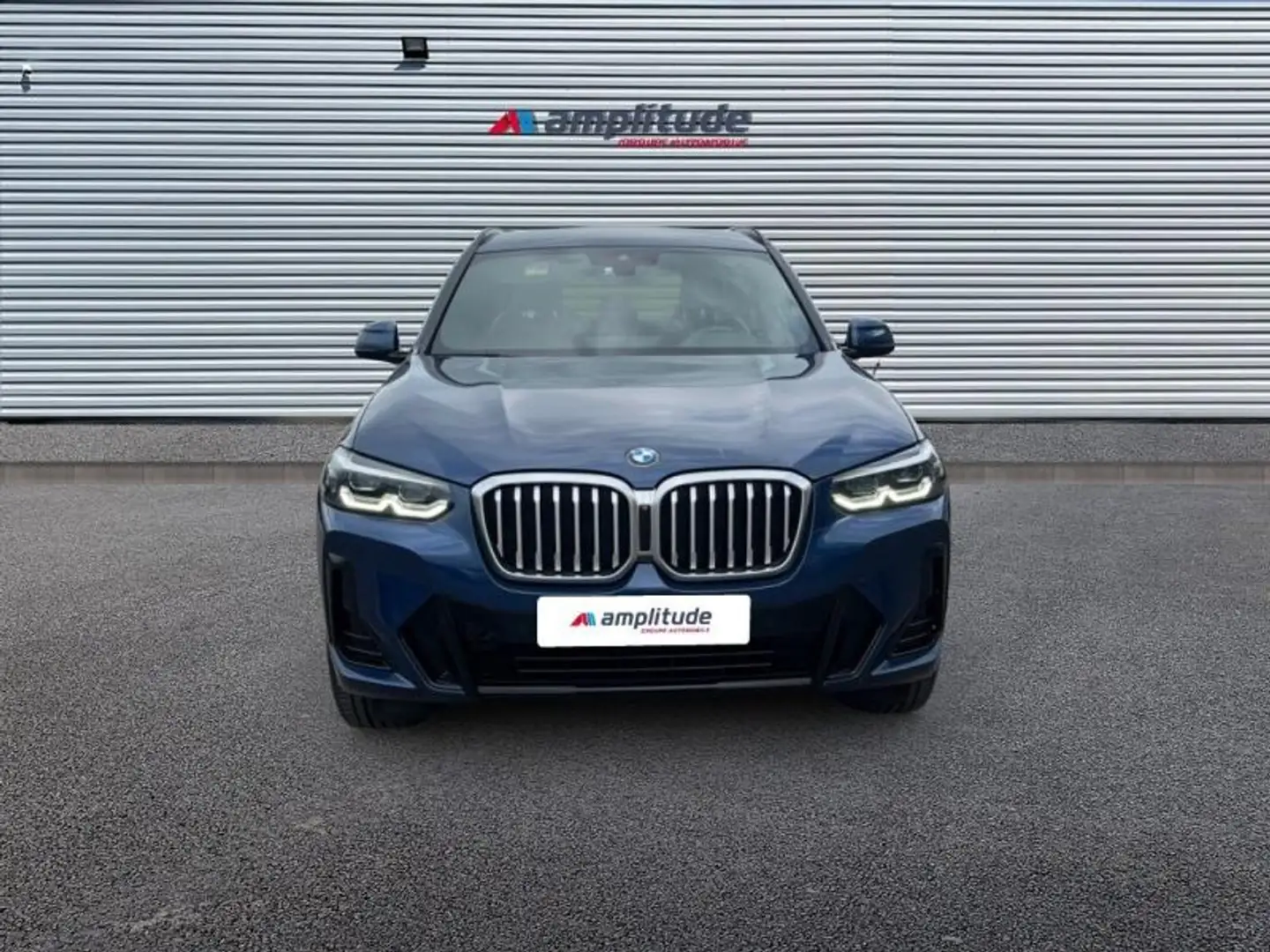 BMW X3 xDrive20d 190ch M Sport Bleu - 2