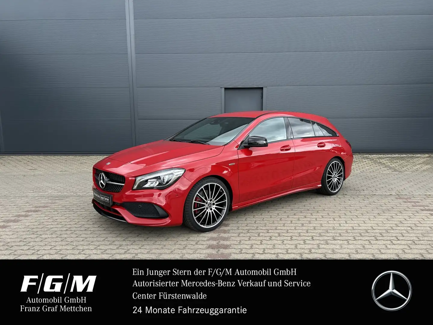 Mercedes-Benz CLA 250 CLA 250 Sport 4M AMG/Navi/LED/Night-Paket/Parktr Czerwony - 1