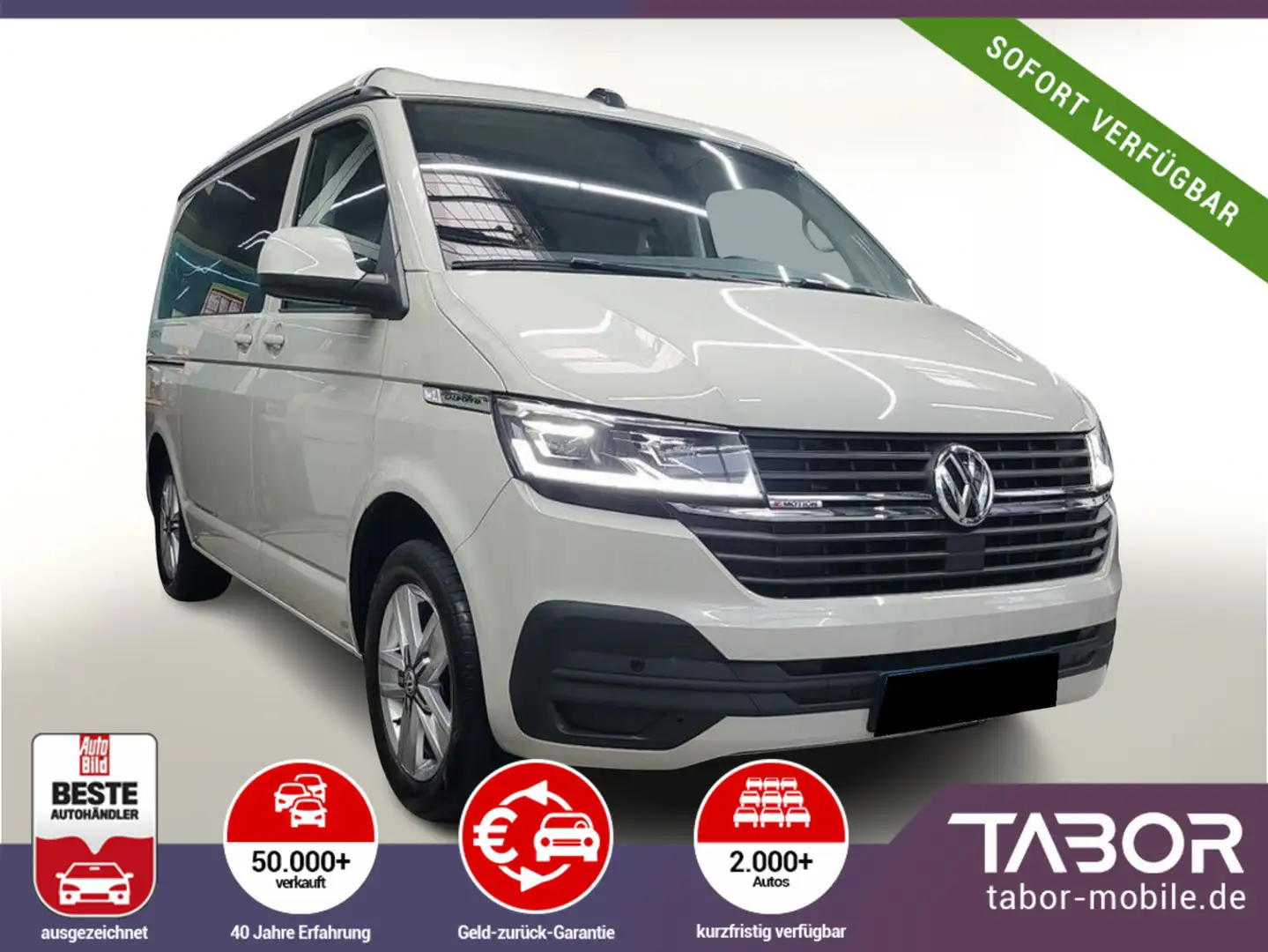 Volkswagen T6.1 California T6.1 California TDI 150 4M Beach StHz LED 17Z Gris - 1