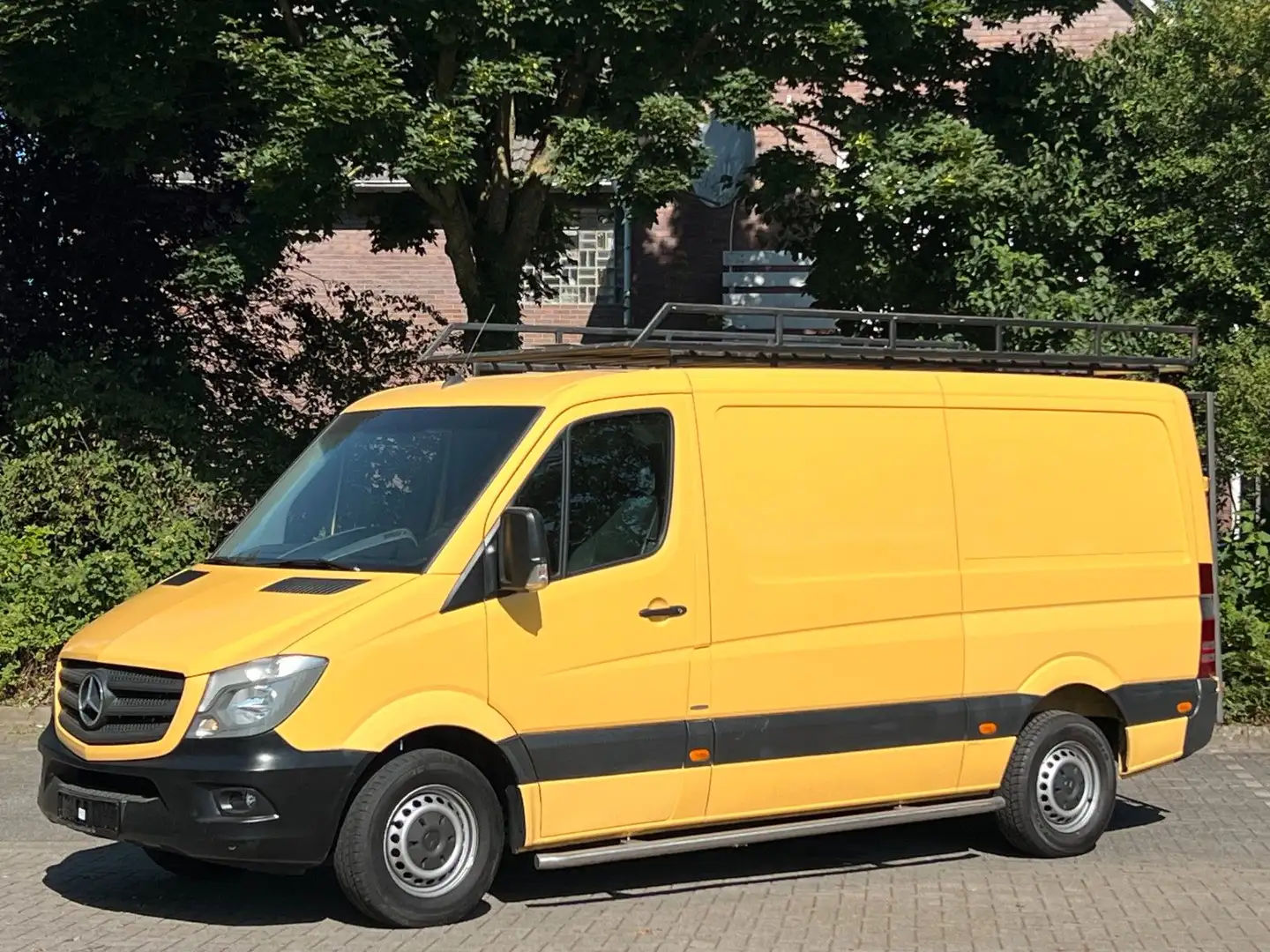 Mercedes-Benz Sprinter 313 BlueTec Lang L2H1 Klima Ahk Euro 5 Giallo - 1