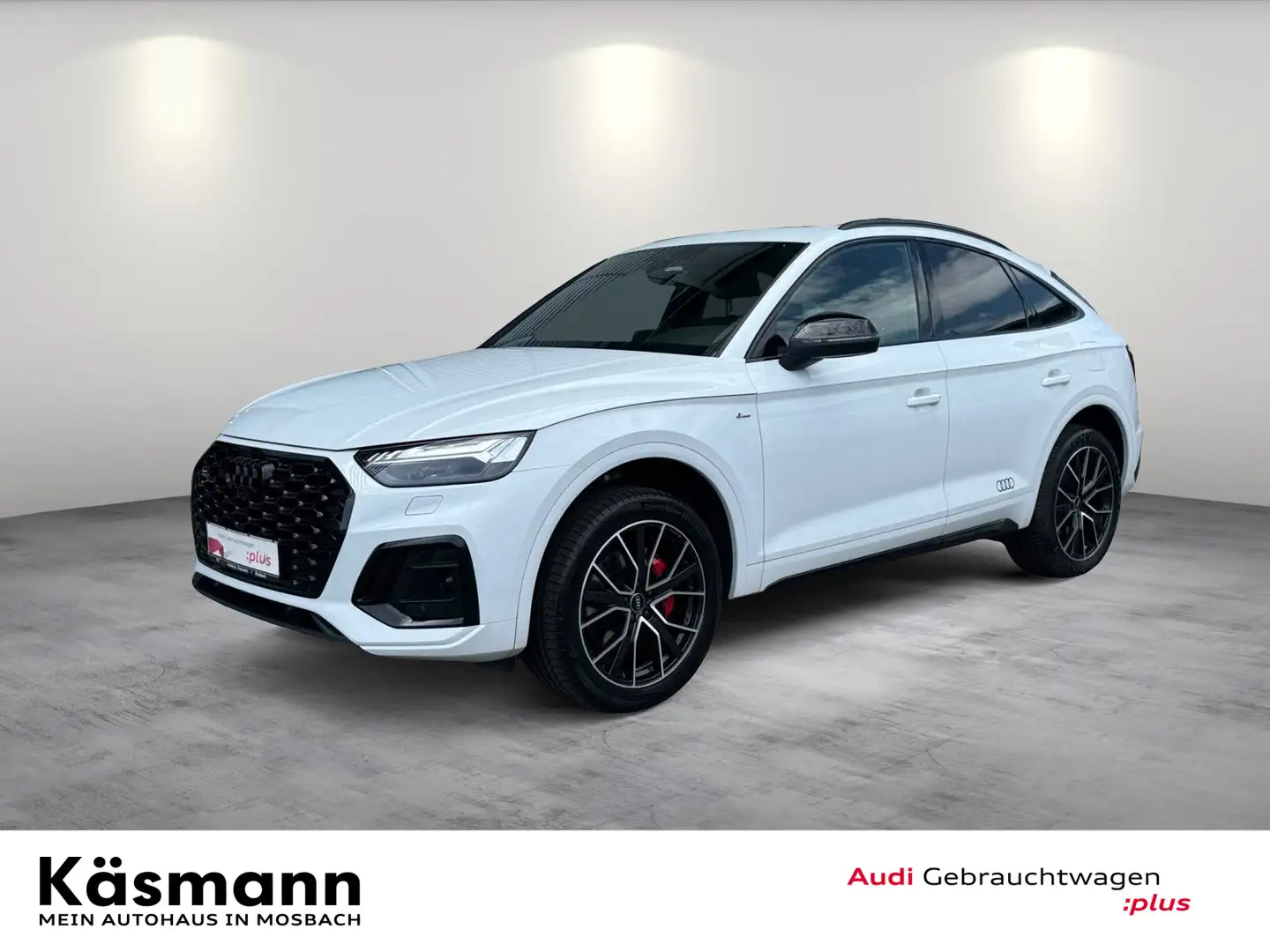 Audi Q5 S line 50TFSIe qu MATRIX KAM PANO Weiß - 2