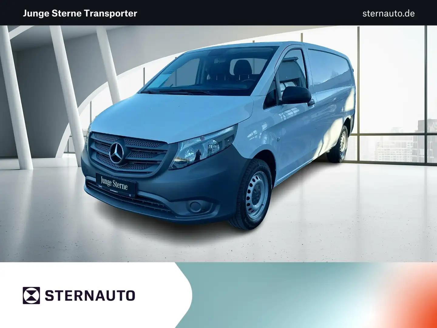 Mercedes-Benz Vito Vito 114 CDI Kasten Lang  Base Basic/Tempomat Blanc - 1