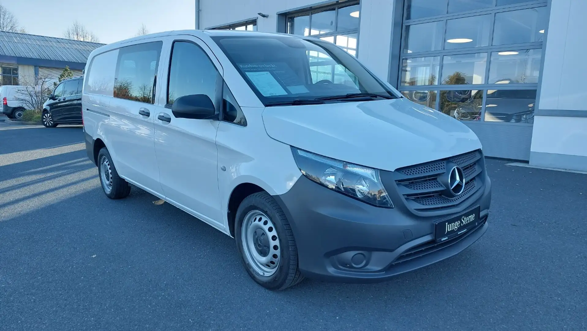 Mercedes-Benz Vito Vito 114 CDI Kasten Lang  Base Basic/Tempomat Blanc - 2